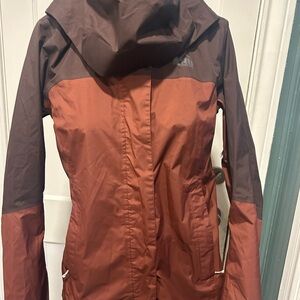 REI Women's Rust and Chocolate windbreaker Jacket